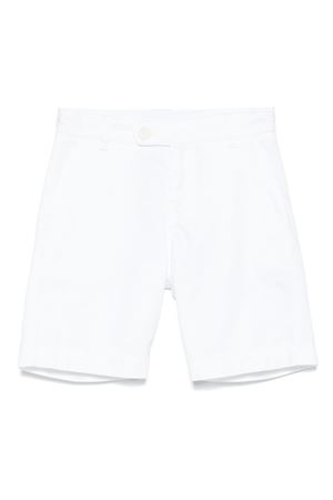 white cotton shorts FAY KIDS | FW6Q49Z2883178